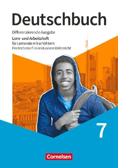 Buchcover und Innenansicht für das Buch: Deutschbuch - Sprach- und Lesebuch - 7. Schuljahr. Lern- und Arbeitsheft für Lernende