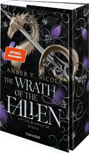 Buchcover und Innenansicht für das Buch: The Wrath of the Fallen (Gods & Monsters 04)