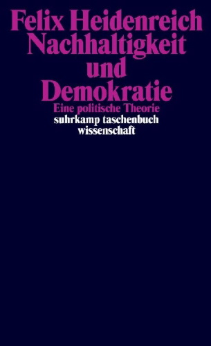 Buchcover und Innenansicht für das Buch: Nachhaltigkeit und Demokratie