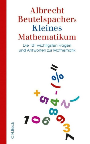 Buchcover und Innenansicht für das Buch: Albrecht Beutelspachers Kleines Mathematikum