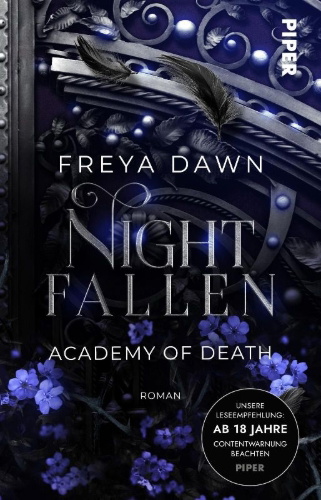 Buchcover und Innenansicht für das Buch: Nightfallen - Academy of Death