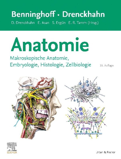 Buchcover und Innenansicht für das Buch: Benninghoff/Drenckhahn, Anatomie