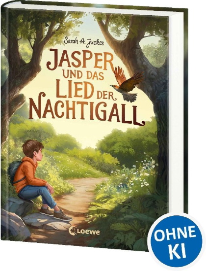 Buchcover und Innenansicht für das Buch: The Hunt For The Nightingale