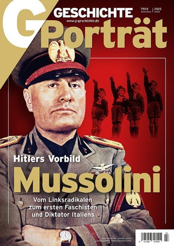 Buchcover und Innenansicht für das Buch: Mussolini