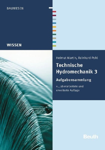 Buchcover und Innenansicht für das Buch: Technische Hydromechanik 3