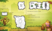 Buchcover und Innenansicht für das Buch: Meine Freunde (Minecraft)