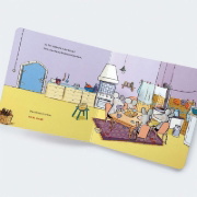 Buchcover und Innenansicht für das Buch: Klopf an! Zu Hause