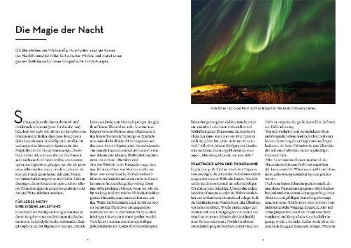 Buchcover und Innenansicht für das Buch: Astrofotografie ganz einfach