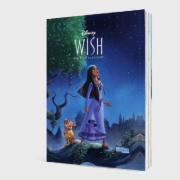 Buchcover und Innenansicht für das Buch: The Story of the Movie in Comics. Wish