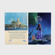 Buchcover und Innenansicht für das Buch: The Story of the Movie in Comics. Wish