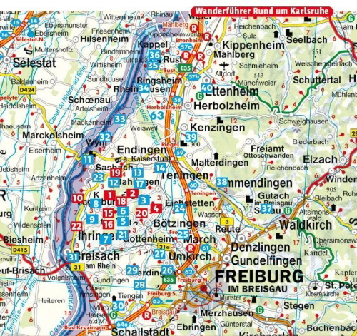 Buchcover und Innenansicht für das Buch: Kaiserstuhl
