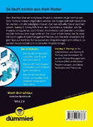 Buchcover und Innenansicht für das Buch: Projektmanagement für Dummies