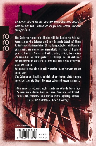 Buchcover und Innenansicht für das Buch: Invisible