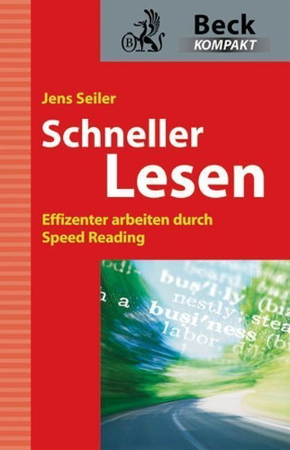 Buchcover und Innenansicht für das Buch: Schneller lesen