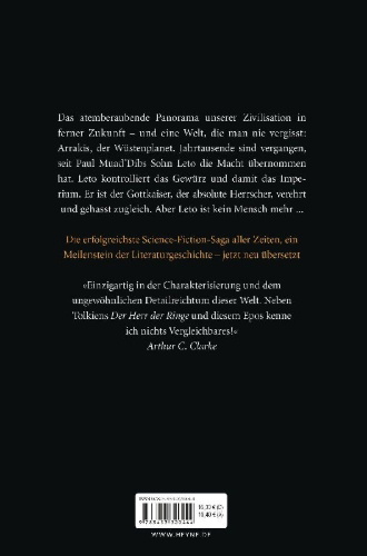 Buchcover und Innenansicht für das Buch: God Emperor of Dune