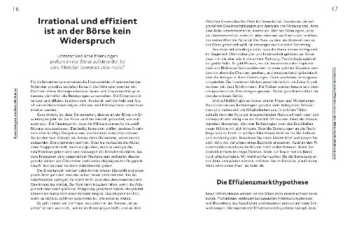 Buchcover und Innenansicht für das Buch: Goldene Regeln für die Börse