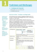 Buchcover und Innenansicht für das Buch: Sicher im Abi Mathematik