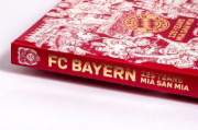 Buchcover und Innenansicht für das Buch: FC Bayern München: 125 Years Mia san Mia. Bundesliga Champions 2025