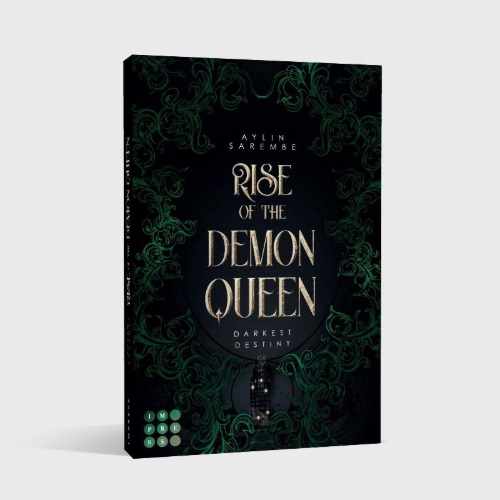 Buchcover und Innenansicht für das Buch: Rise of the Demon Queen (Darkest Destiny 2)