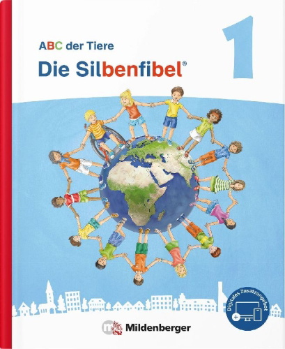 Buchcover und Innenansicht für das Buch: ABC der Tiere 1 Neubearbeitung - Die Silbenfibel®