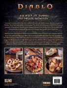 Buchcover und Innenansicht für das Buch: Diablo: The Official Cookbook: Recipes and Tales from the Inns of Sanctuary