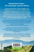 Buchcover und Innenansicht für das Buch: Die Alpen und wie sie unser Wetter beeinflussen
