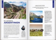 Buchcover und Innenansicht für das Buch: LONELY PLANET Reiseführer Argentinien