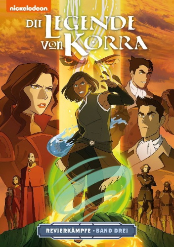 Buchcover und Innenansicht für das Buch: Die Legende von Korra 3. Revierkämpfe 3