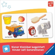 Buchcover und Innenansicht für das Buch: Meine allerersten Wörter