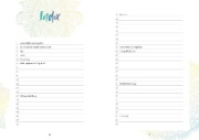 Buchcover und Innenansicht für das Buch: Colorful Mandala - Mein Bullet Journal