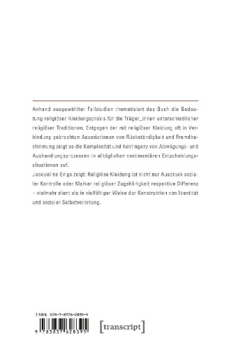 Buchcover und Innenansicht für das Buch: Religiöse Kleidung