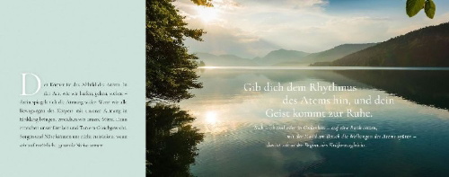 Buchcover und Innenansicht für das Buch: Meine Momente zum Durchatmen