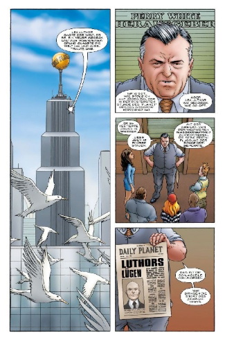 Buchcover und Innenansicht für das Buch: All-Star Superman
