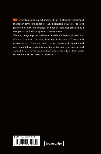 Buchcover und Innenansicht für das Buch: Independent Theatre in Contemporary Europe
