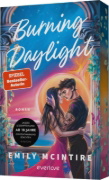 Buchcover und Innenansicht für das Buch: Burning Daylight (Defying the Stars Book 1)