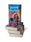Buchcover und Innenansicht für das Buch: Burning Daylight (Defying the Stars Book 1)