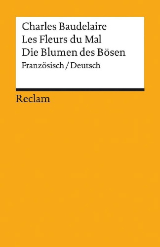 Buchcover und Innenansicht für das Buch: Les Fleurs du Mal / Die Blumen des Bösen