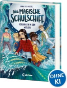 Buchcover und Innenansicht für das Buch: Das magische Schulschiff (Band 2) - Verborgen in den Wellen