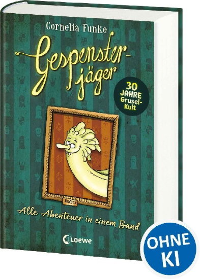 Buchcover und Innenansicht für das Buch: Gespensterjäger