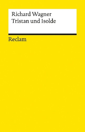 Buchcover und Innenansicht für das Buch: Tristan und Isolde
