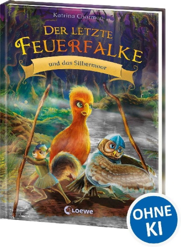Buchcover und Innenansicht für das Buch: The Last Firehawk - The Silver Swamp