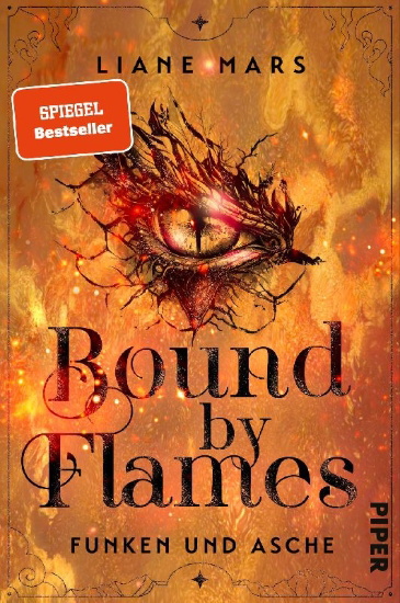 Buchcover und Innenansicht für das Buch: Bound by Flames