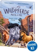 Buchcover und Innenansicht für das Buch: Wildpferde - mutig und frei (Band 3) - Flucht in die Berge