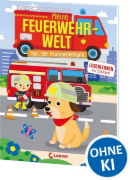 Buchcover und Innenansicht für das Buch: Mon ami le pompier - Max aide les pompiers