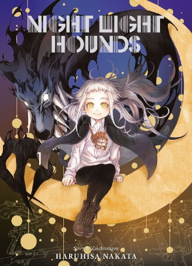 Buchcover und Innenansicht für das Buch: Night light Hounds 01