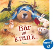 Buchcover und Innenansicht für das Buch: Bear Feels Ill