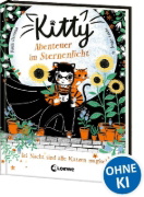 Buchcover und Innenansicht für das Buch: Kitty and the Sky Garden Adventure