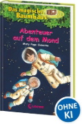 Buchcover und Innenansicht für das Buch: Das magische Baumhaus (Band 8) - Abenteuer auf dem Mond