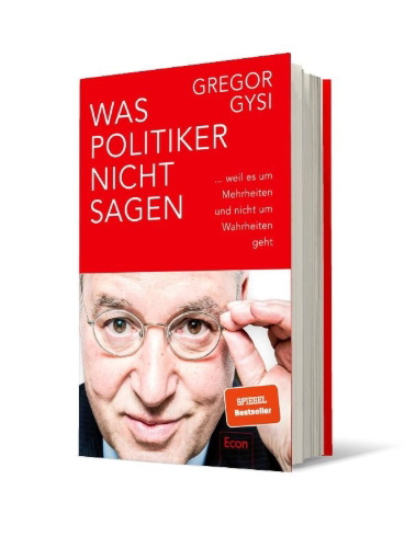 Buchcover und Innenansicht für das Buch: Was Politiker nicht sagen
