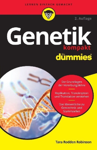 Buchcover und Innenansicht für das Buch: Genetik kompakt für Dummies